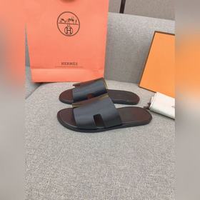 HERMES Hermes мужские классические сандалии H, приобретены в ориг