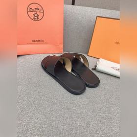 HERMES Hermes мужские классические сандалии H, приобретены в ориг