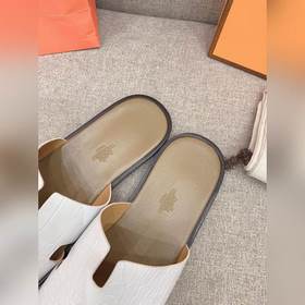 HERMES Hermes мужские классические сандалии H, приобретены в ориг