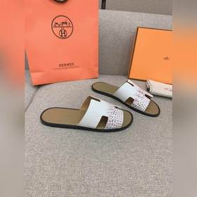 HERMES Hermes мужские классические сандалии H, приобретены в ориг