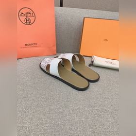HERMES Hermes мужские классические сандалии H, приобретены в ориг