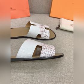 HERMES Hermes мужские классические сандалии H, приобретены в ориг
