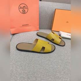 HERMES Hermes мужские классические сандалии H, приобретены в ориг