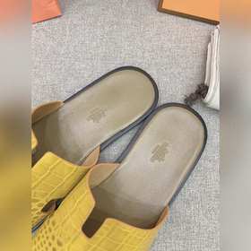 HERMES Hermes мужские классические сандалии H, приобретены в ориг