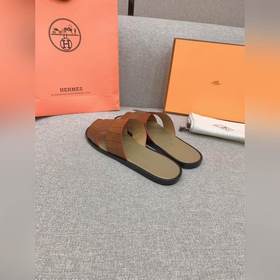 HERMES Hermes мужские классические сандалии H, приобретены в ориг