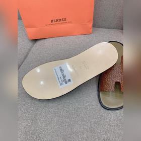 HERMES Hermes мужские классические сандалии H, приобретены в ориг