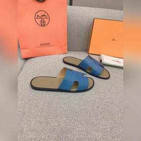 HERMES Hermes мужские классические сандалии H, приобретены в ориг