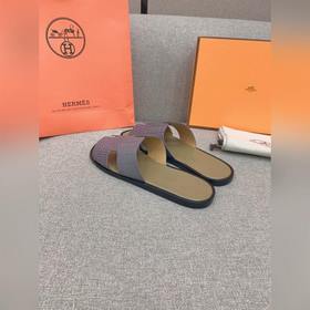 HERMES Hermes мужские классические сандалии H, приобретены в ориг