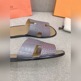 HERMES Hermes мужские классические сандалии H, приобретены в ориг