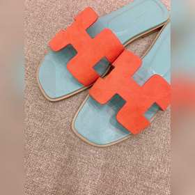 HERMES Hermes классическая модель H-образные сандалии, приобретен