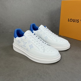 Классические мужские кроссовки LV, изготовлены из импортной кожи 