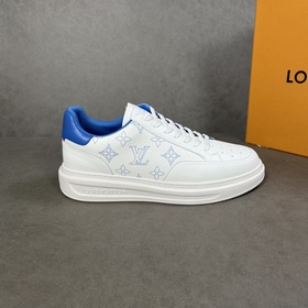 Классические мужские кроссовки LV, изготовлены из импортной кожи 
