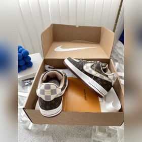 Совместная коллекция кроссовок LV и NIKE Совместная модель обуви 