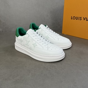 Классические мужские кроссовки LV, изготовлены из импортной кожи 