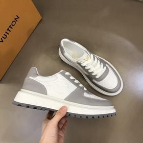 LOUIS VUITTON LV роскошные мужские кроссовки Abbesses! Верх из им