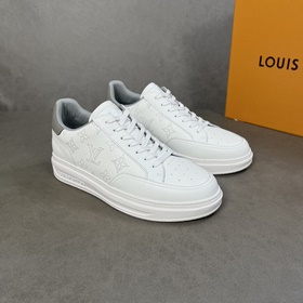 Классические мужские кроссовки LV, изготовлены из импортной кожи 