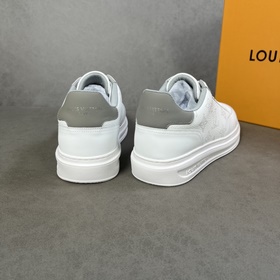 Классические мужские кроссовки LV, изготовлены из импортной кожи 