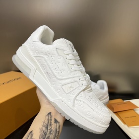 LOUIS VUITTON LV Топовая версия AF1, аналог для пар. Кроссовки L
