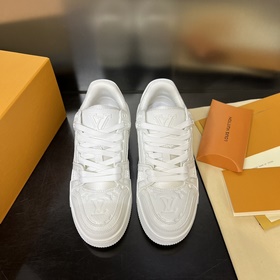 LOUIS VUITTON LV Лучшая версия для пар L Trainer кроссовки от Vir
