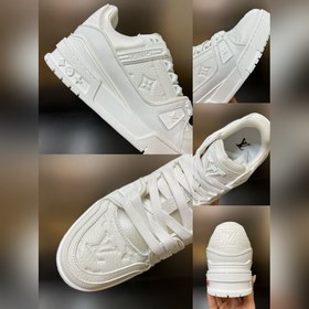 LOUIS VUITTON LV Лучшая версия для пар L Trainer кроссовки от Vir