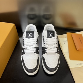 LOUIS VUITTON LV Лучшая версия AF1, аналог для пар. Кроссовки Tra