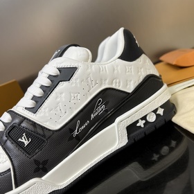 LOUIS VUITTON LV Лучшая версия AF1, аналог для пар. Кроссовки Tra