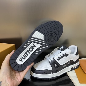 LOUIS VUITTON LV Лучшая версия AF1, аналог для пар. Кроссовки Tra