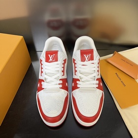 LOUIS VUITTON LV Лучшая версия AF1, аналог для пар, кроссовки Tra