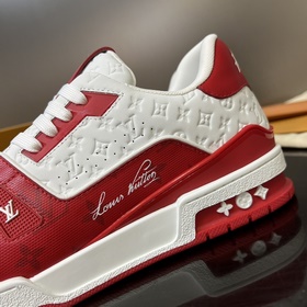 LOUIS VUITTON LV Лучшая версия AF1, аналог для пар, кроссовки Tra