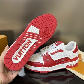 LOUIS VUITTON LV Лучшая версия AF1, аналог для пар, кроссовки Tra