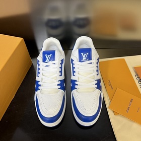 LOUIS VUITTON LV Лучшая версия AF1, аналог для пар. Кроссовки Tra