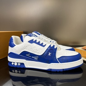 LOUIS VUITTON LV Лучшая версия AF1, аналог для пар. Кроссовки Tra