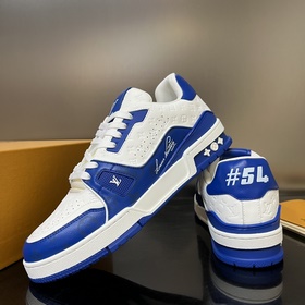 LOUIS VUITTON LV Лучшая версия AF1, аналог для пар. Кроссовки Tra