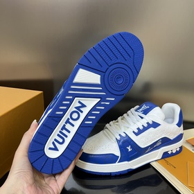 LOUIS VUITTON LV Лучшая версия AF1, аналог для пар. Кроссовки Tra