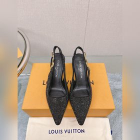 Сверкающие стразы, версия LV2023, новая модель ранней весны, туфл