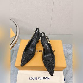 Сверкающие стразы, версия LV2023, новая модель ранней весны, туфл