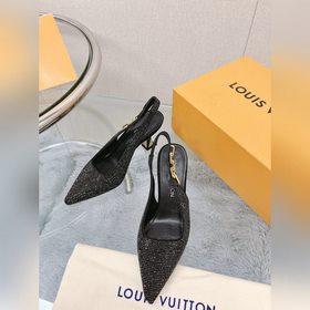 Сверкающие стразы, версия LV2023, новая модель ранней весны, туфл