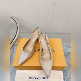 Сверкающие стразы, версия LV2023, новая модель ранней весны, туфл