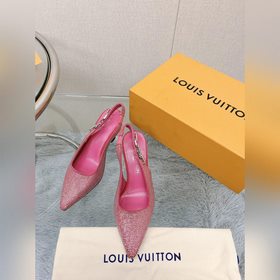 Сверкающие стразы, версия LV2023, новая модель ранней весны, туфл