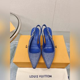 Сверкающие стразы, версия LV2023, новая модель ранней весны, туфл