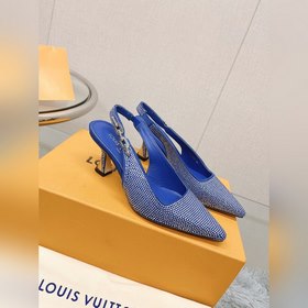 Сверкающие стразы, версия LV2023, новая модель ранней весны, туфл