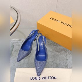 Сверкающие стразы, версия LV2023, новая модель ранней весны, туфл
