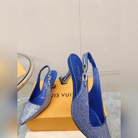 Сверкающие стразы, версия LV2023, новая модель ранней весны, туфл