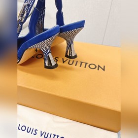 Сверкающие стразы, версия LV2023, новая модель ранней весны, туфл