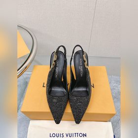 Сверкающие стразы, версия LV2023, новая модель ранней весны, туфл