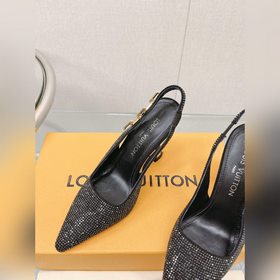 Сверкающие стразы, версия LV2023, новая модель ранней весны, туфл