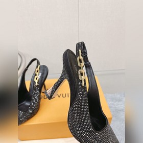 Сверкающие стразы, версия LV2023, новая модель ранней весны, туфл