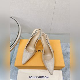 Сверкающие стразы, версия LV2023, новая модель ранней весны, туфл