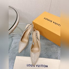 Сверкающие стразы, версия LV2023, новая модель ранней весны, туфл