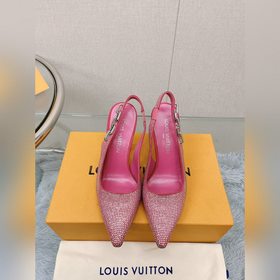 Сверкающие стразы, версия LV2023, новая модель ранней весны, туфл